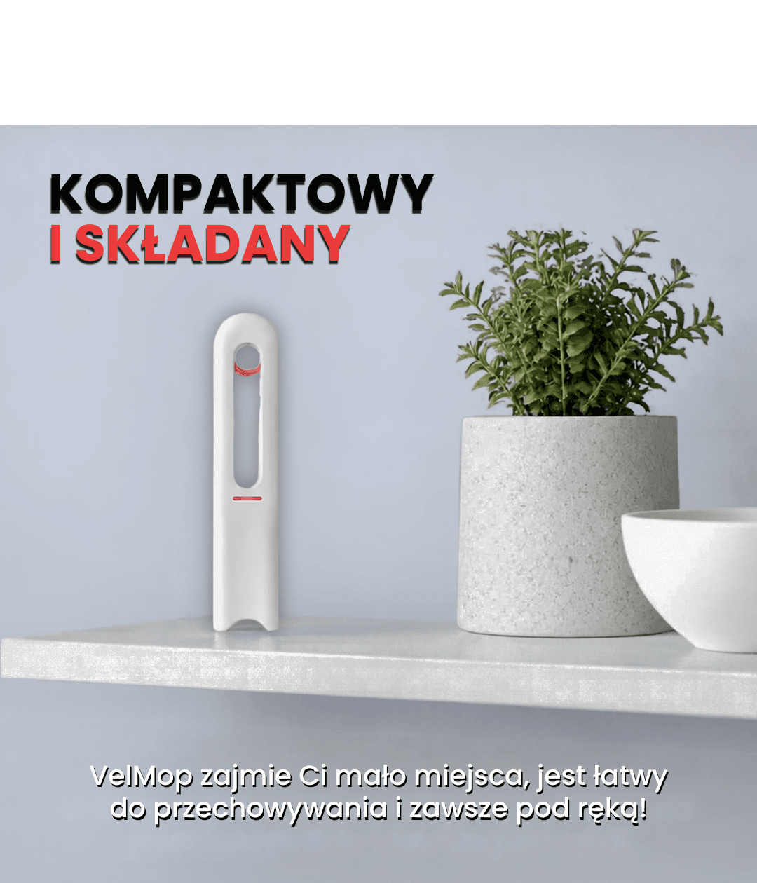 VelMop - Mini mop gąbkowy