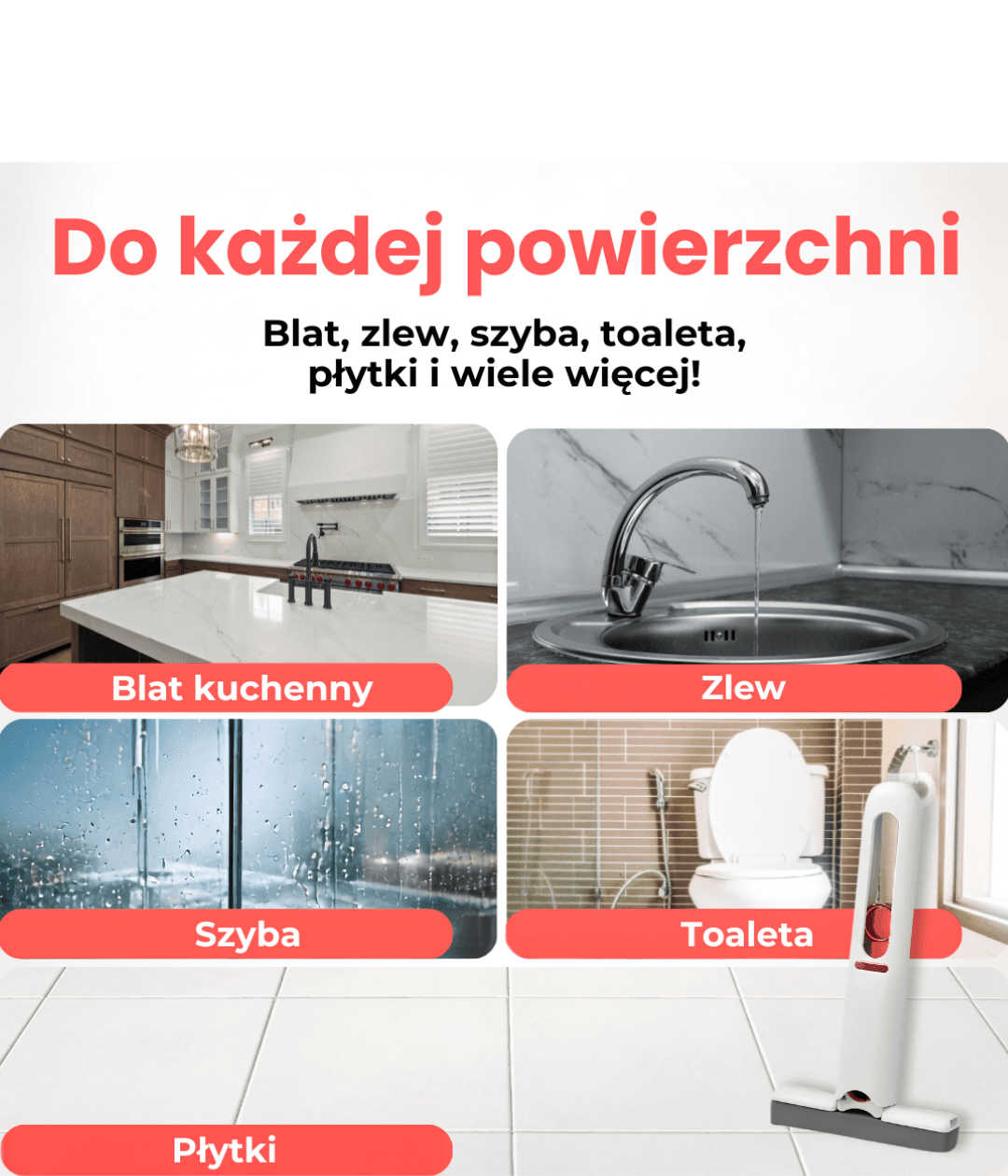 VelMop - Mini mop gąbkowy